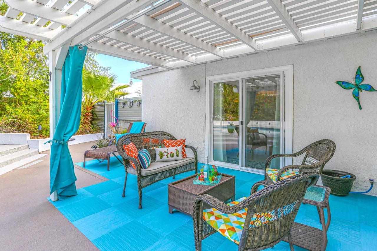 Sunny Times in Palm Springs Villa Bagian luar foto