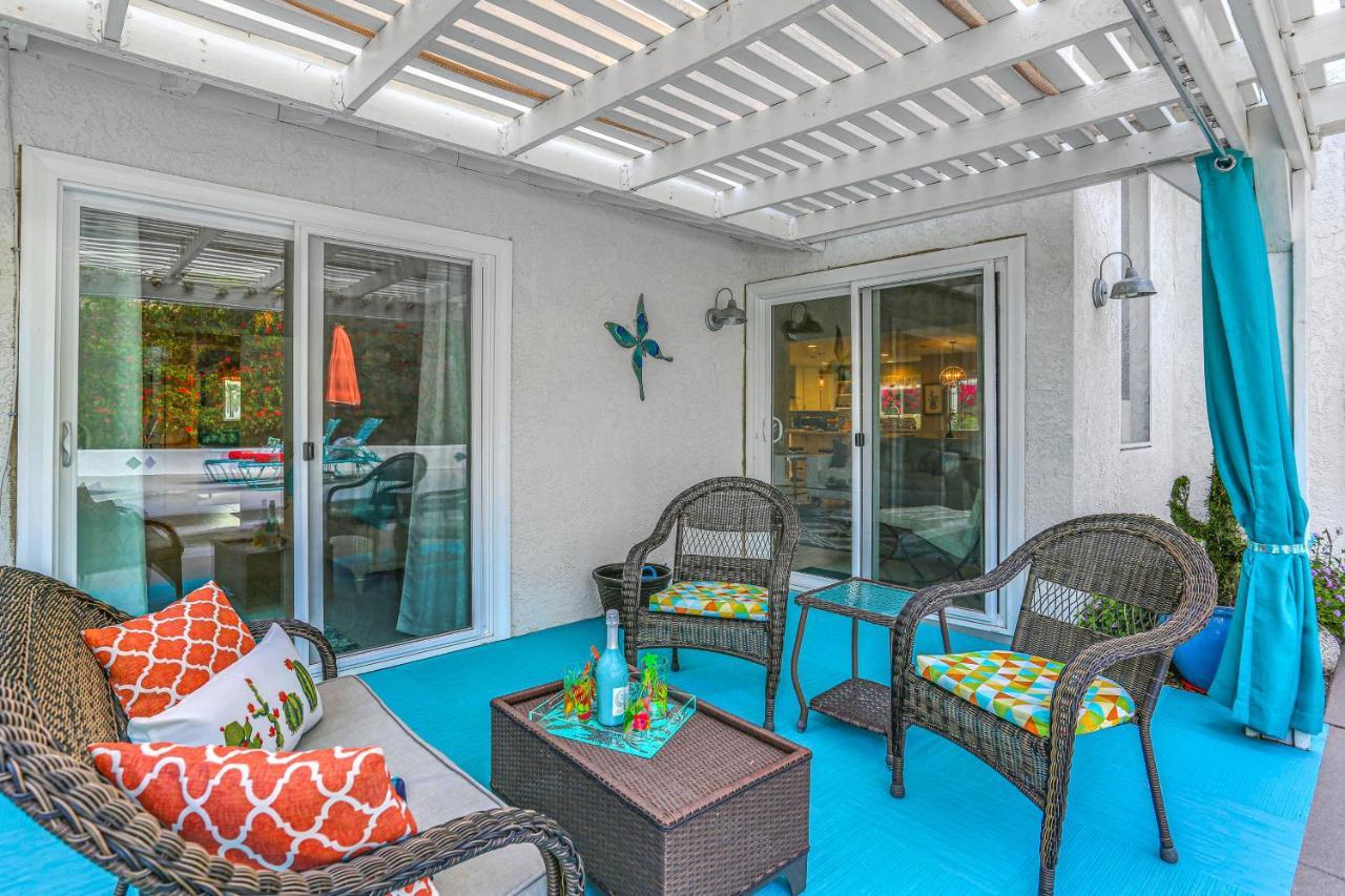 Sunny Times in Palm Springs Villa Bagian luar foto
